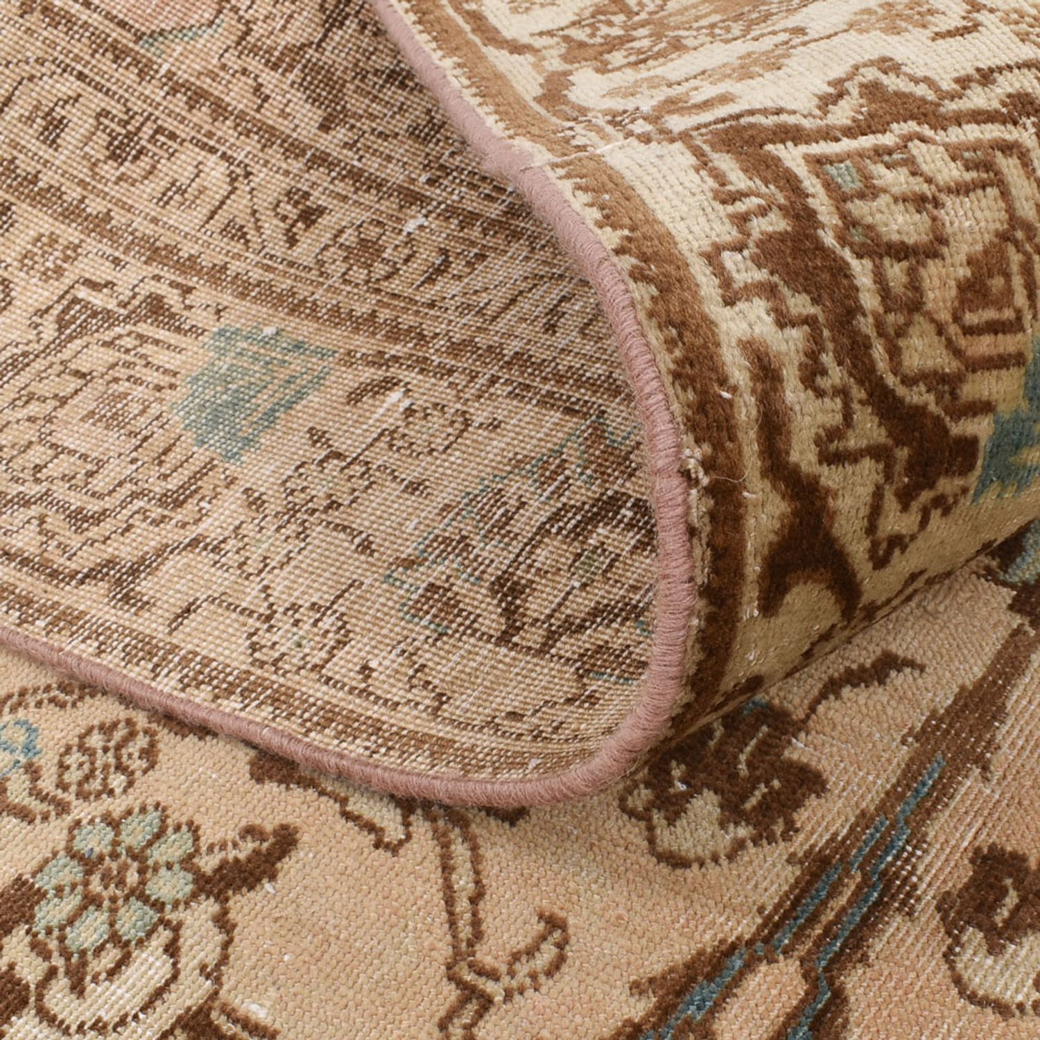 Vintage Rug - 275 x 180 cm - light beige