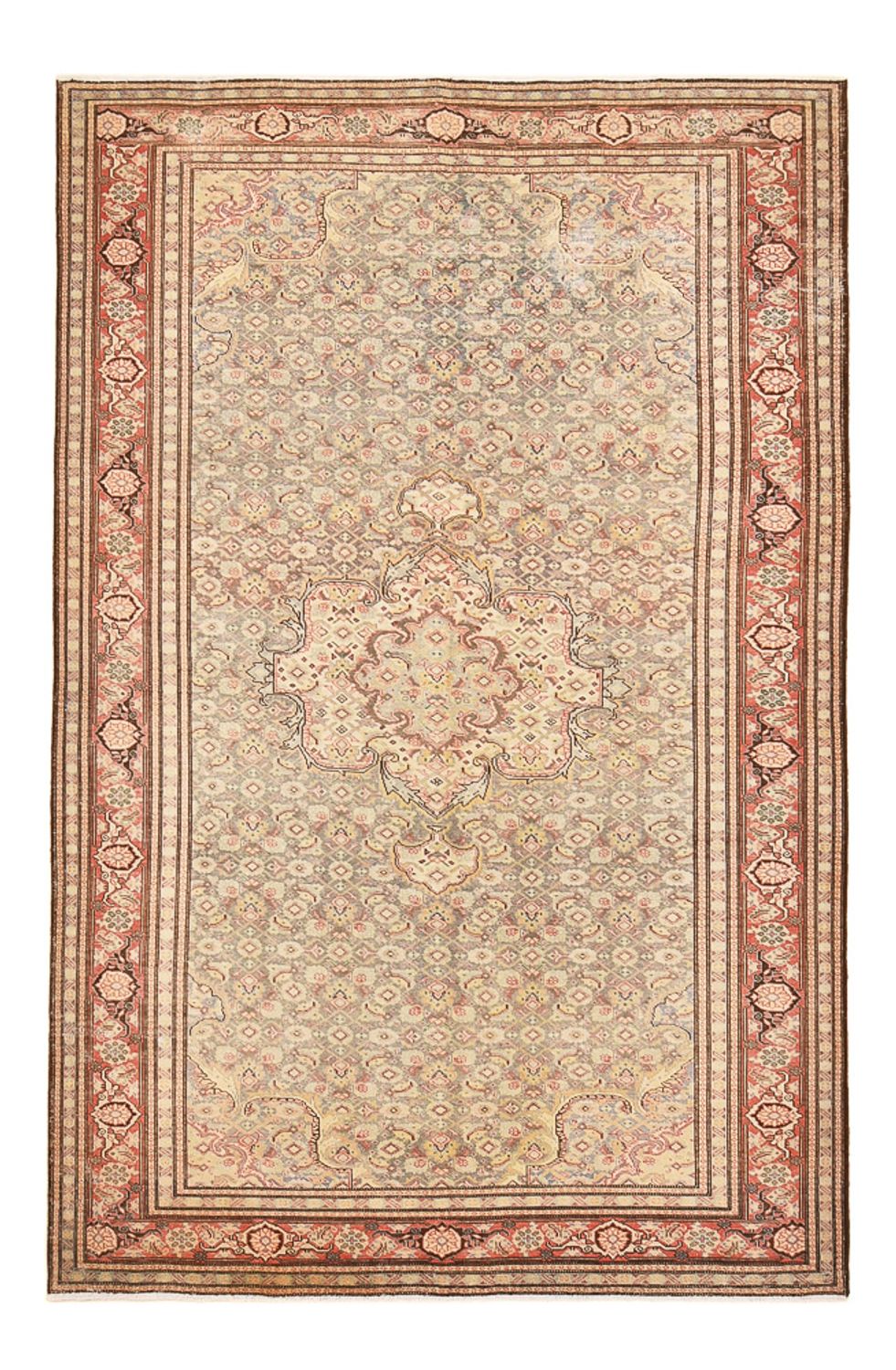 Tapis vintage - 299 x 195 cm - beige