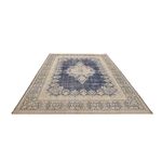 Tapis vintage - 406 x 292 cm - bleu foncé