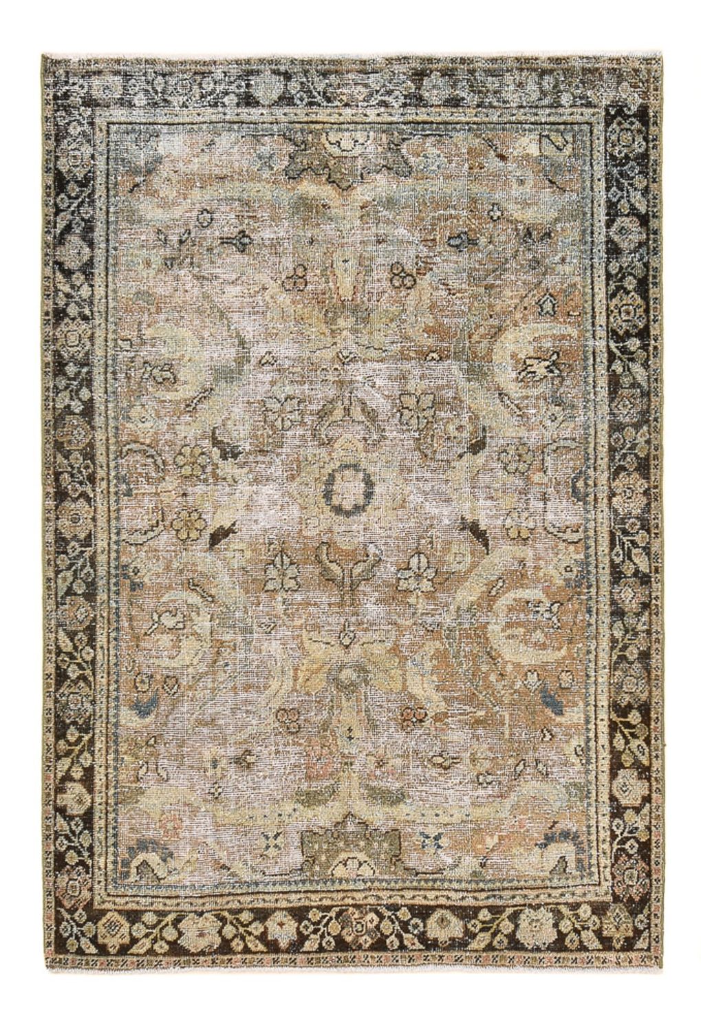 Tappeto vintage - 199 x 133 cm - sabbia