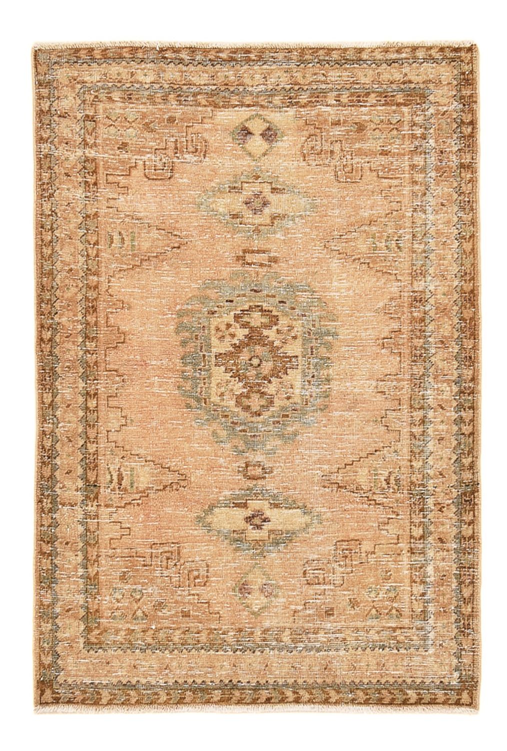 Tappeto vintage - 158 x 107 cm - beige scuro