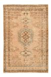 Vintage tapijt - 158 x 107 cm - donker beige