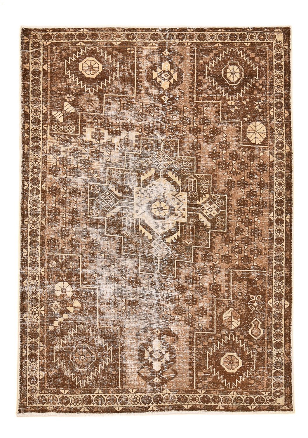 Tapete Vintage - 175 x 122 cm - bege escuro