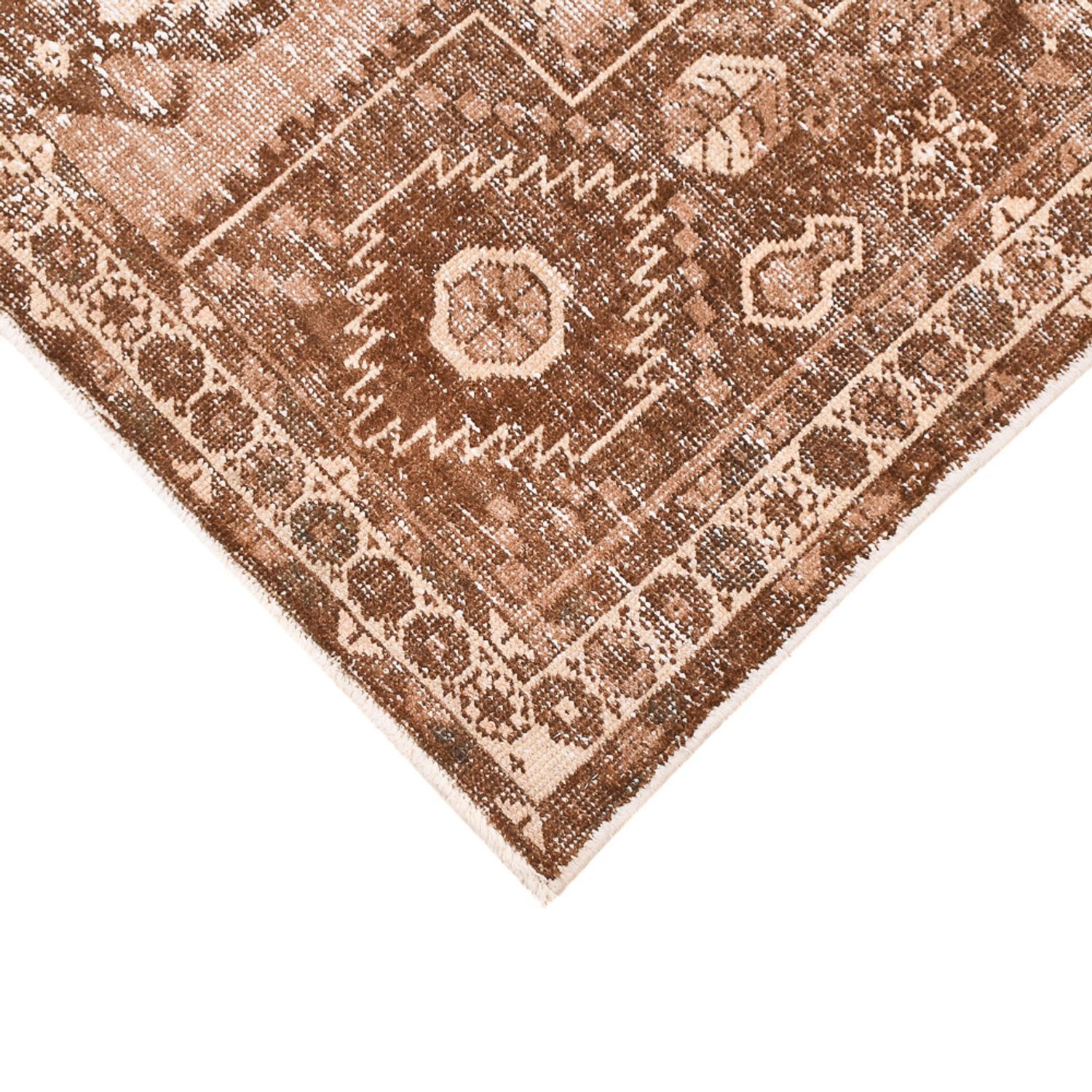 Tappeto vintage - 175 x 122 cm - beige scuro