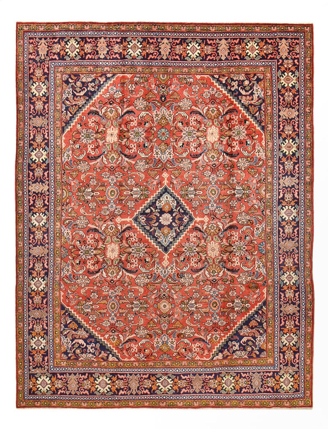 Tapis persan - Classique - 393 x 297 cm - rouge