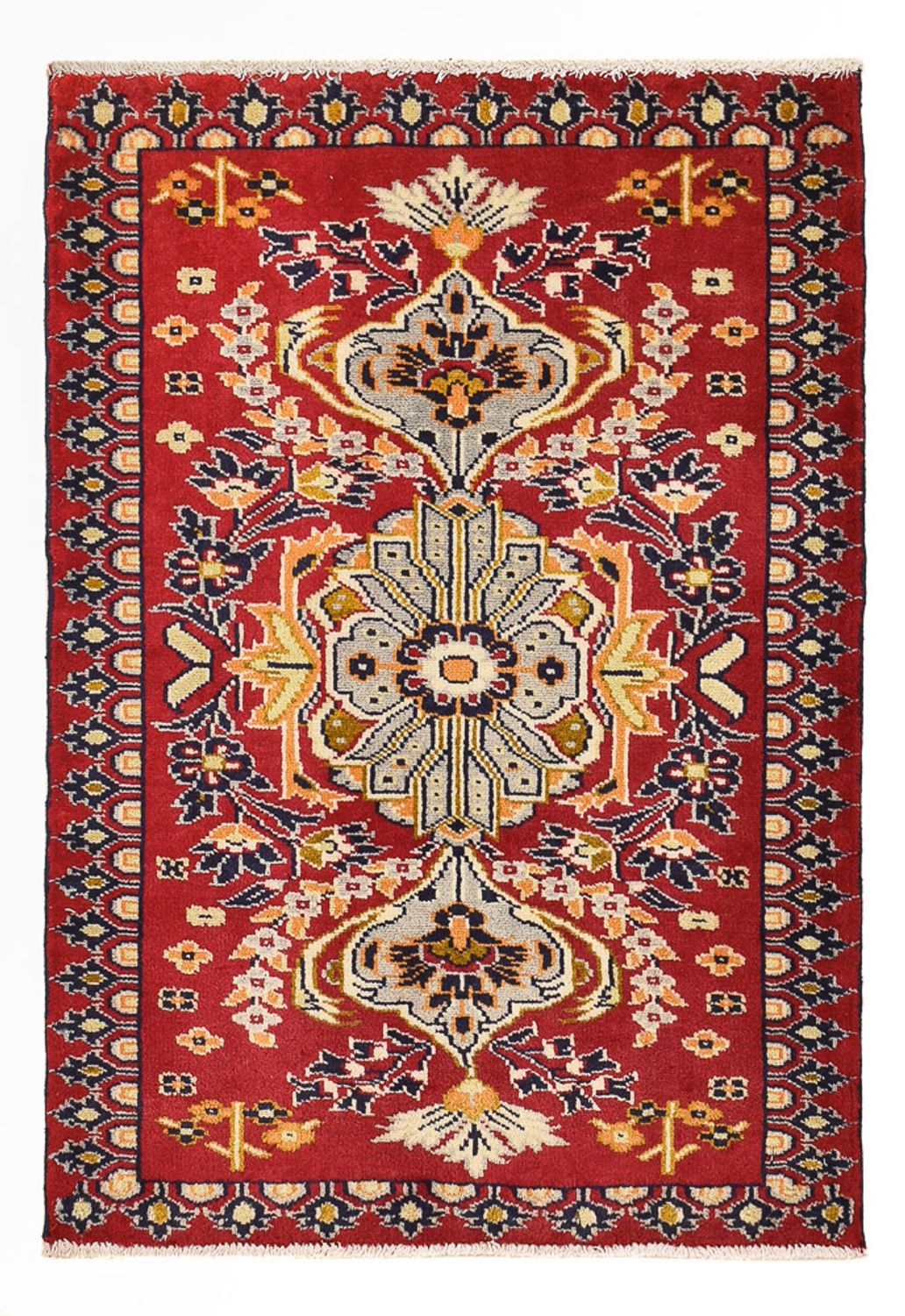 Perserteppich - Nomadic - 91 x 62 cm - rot