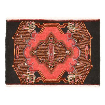 Tapis persan - Nomadic - 70 x 47 cm - rouge