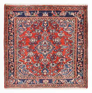 Perser Rug - Nomadic square  - 67 x 67 cm - red