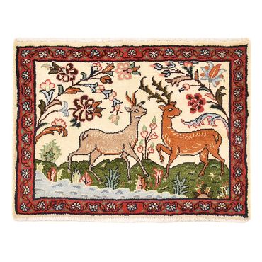 Tapis persan - Nomadic - 62 x 46 cm - multicolore