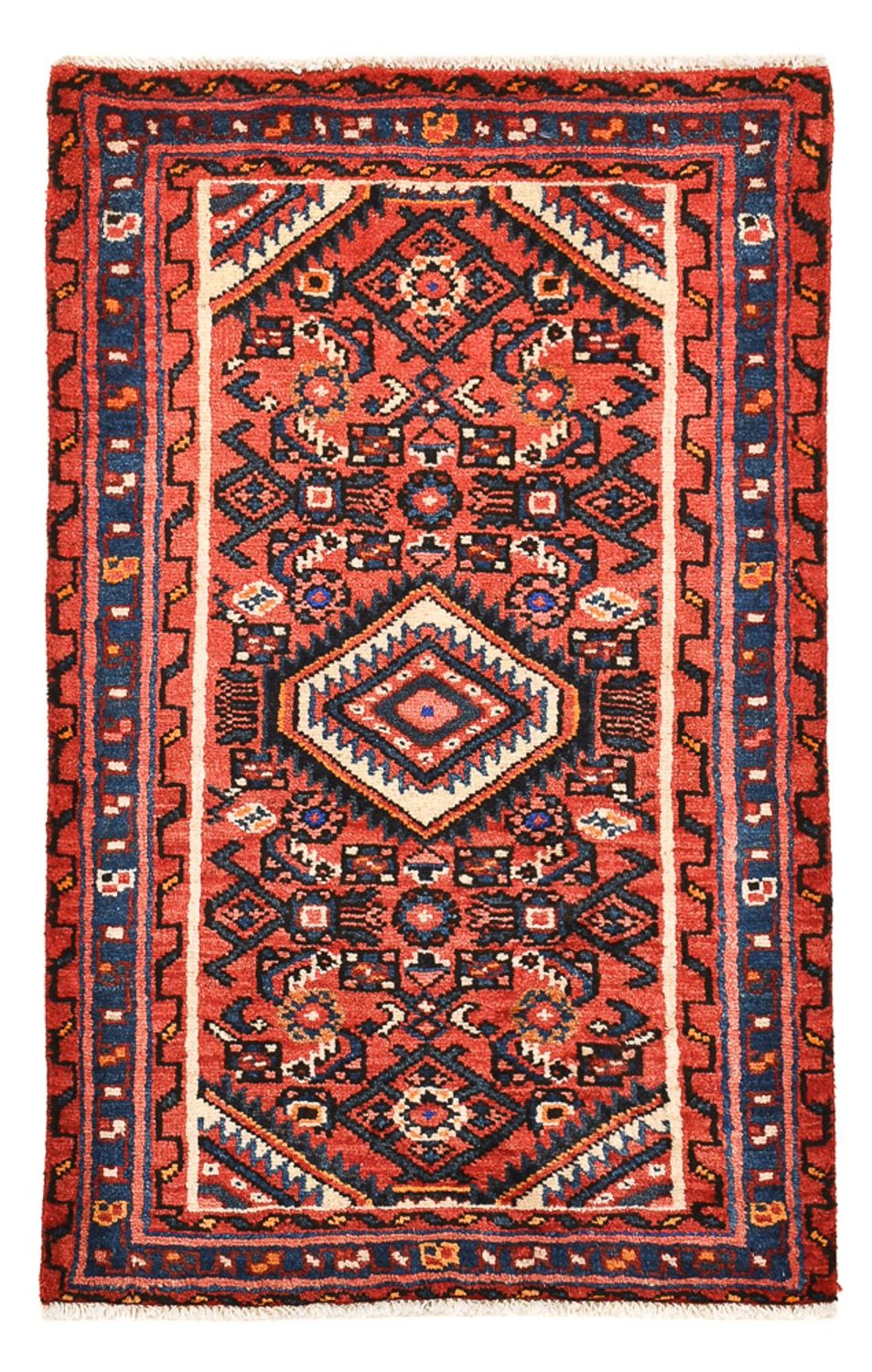 Perserteppich - Nomadic - 97 x 60 cm - rot