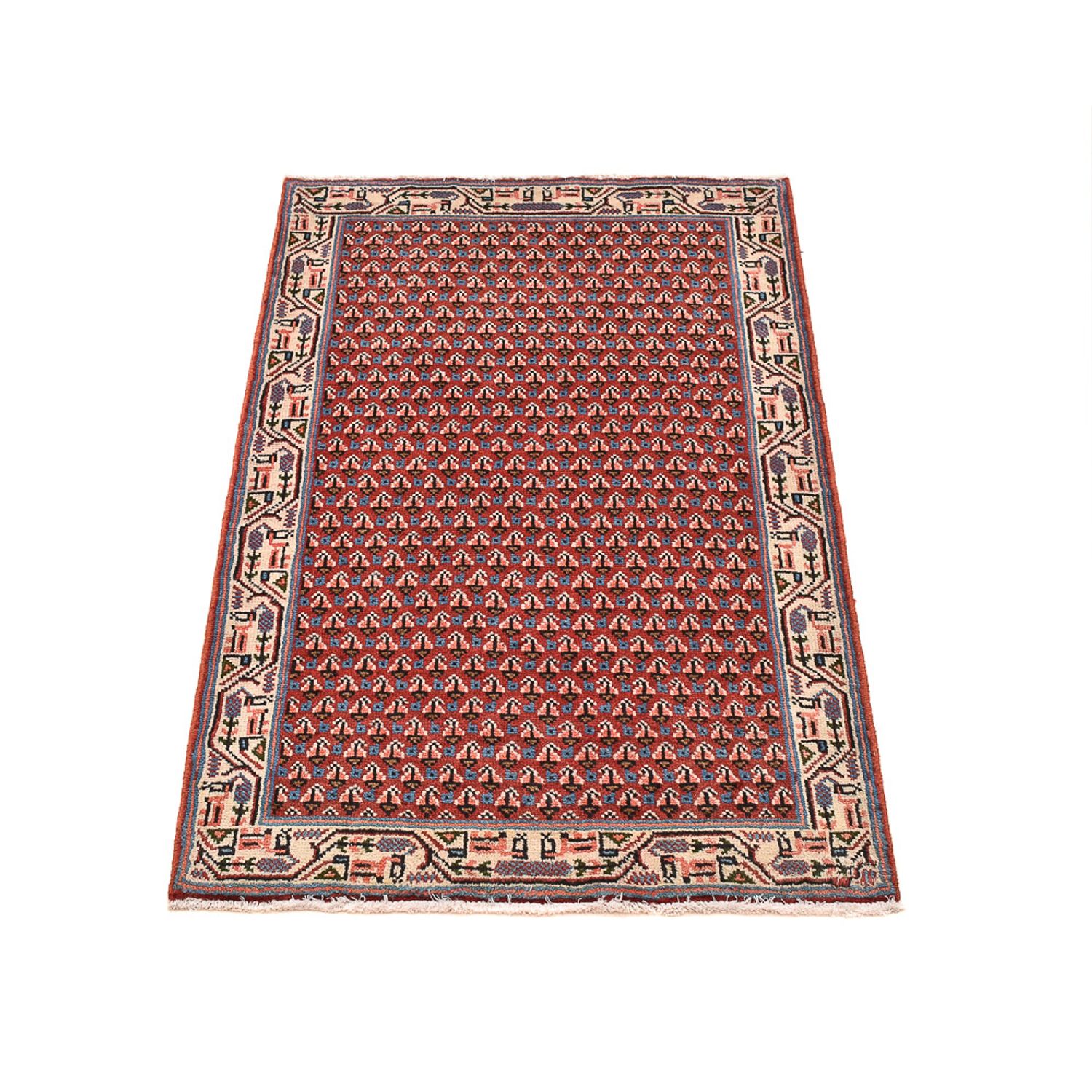 Tapis persan - Mir - 124 x 67 cm - rouille