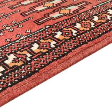 Turkaman tapijt - 127 x 73 cm - rood