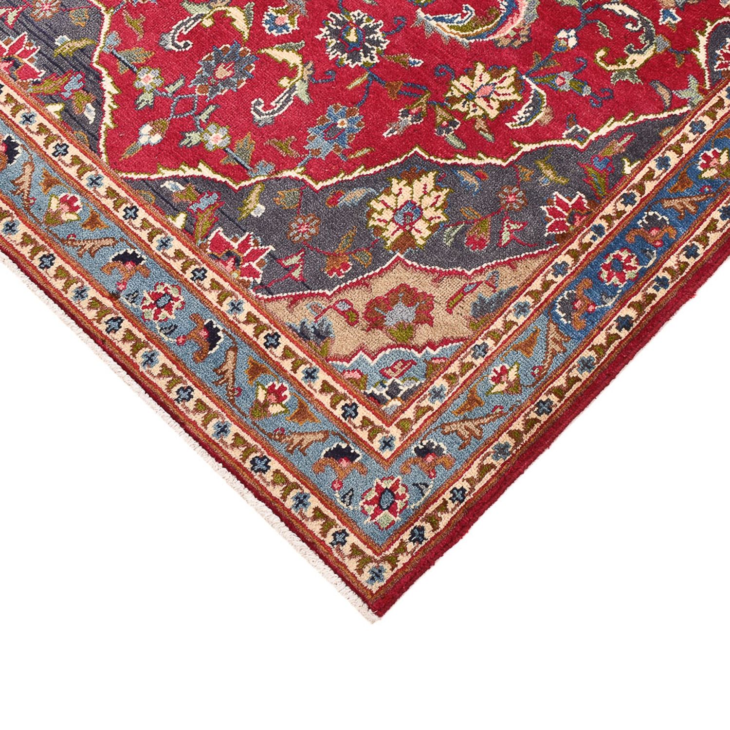 Loper Perzisch tapijt - Keshan - 188 x 103 cm - rood