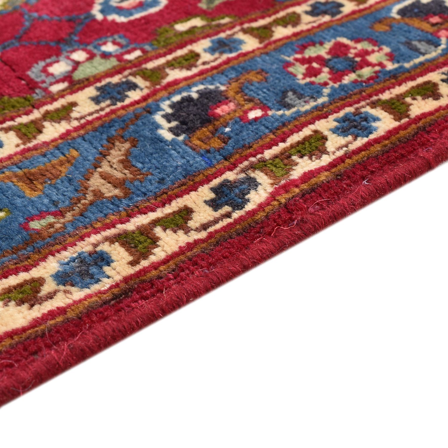 Loper Perzisch tapijt - Keshan - 188 x 103 cm - rood