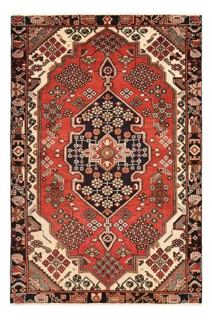 Perserteppich - Nomadic - 202 x 128 cm - rot