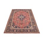 Tapis persan - Keshan - 205 x 141 cm - rouge clair