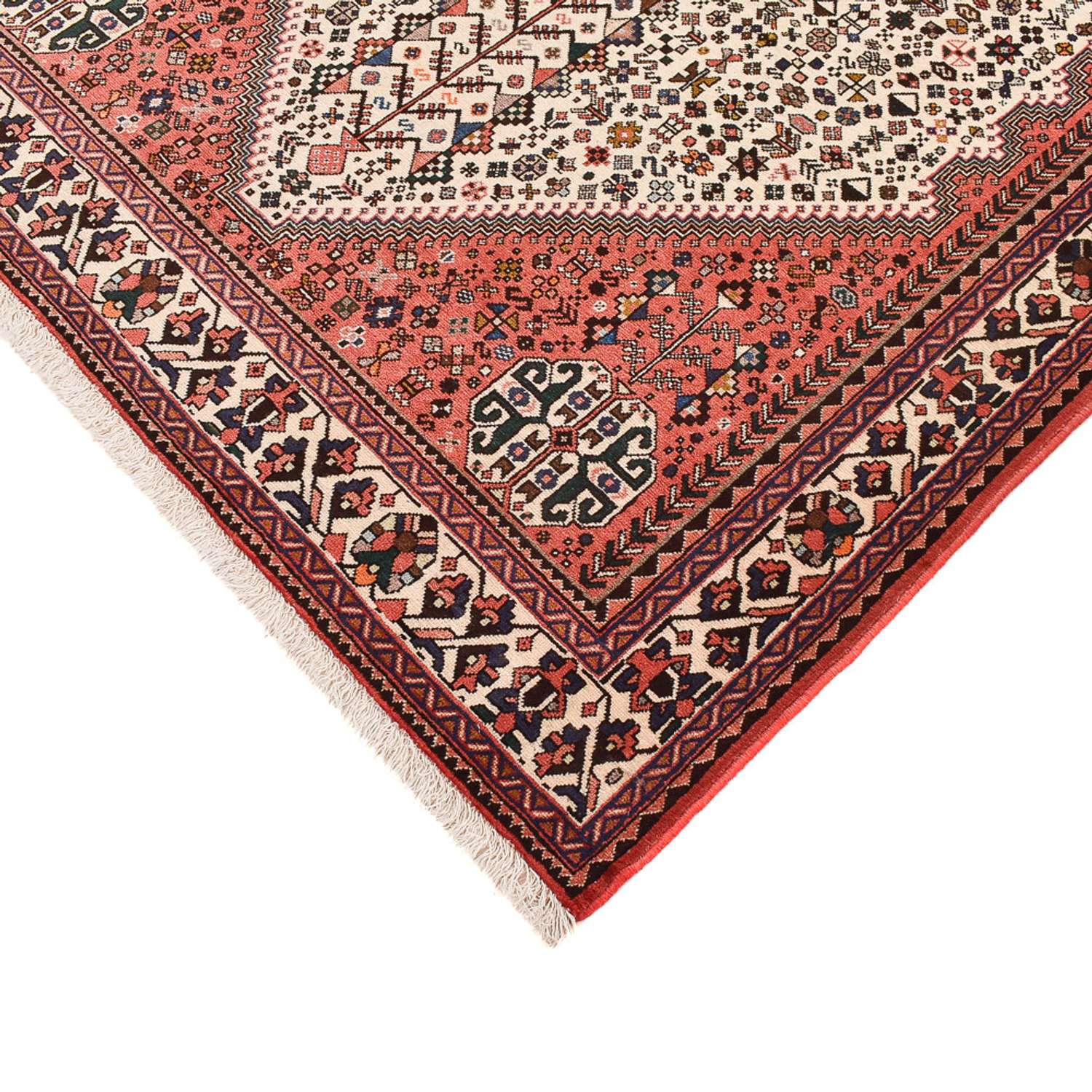 Gabbeh Teppich - Kaschkuli Perser - 254 x 170 cm - rot