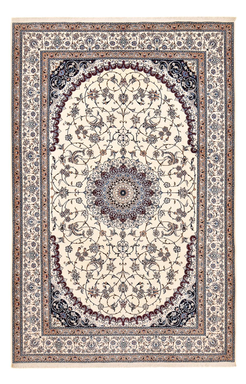 Tapete Persa - Nain - Premium - 321 x 210 cm - creme