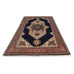 Tapis persan - Nomadic - 297 x 187 cm - bleu foncé