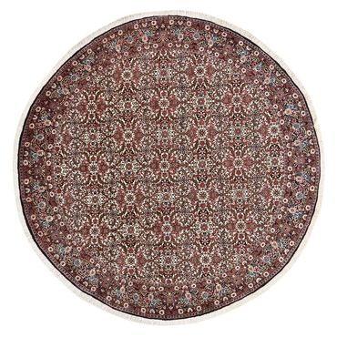 Tapis persan - Bidjar ronde  - 250 x 250 cm - rouille