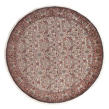 Perzisch tapijt - Bijar rond  - 250 x 250 cm - roest