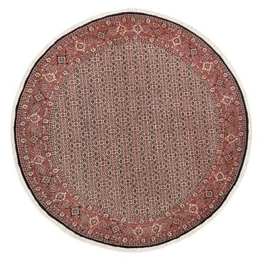 Perzisch tapijt - Bijar rond  - 250 x 250 cm - roest