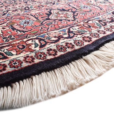 Tapis persan - Bidjar ronde  - 255 x 255 cm - rouille