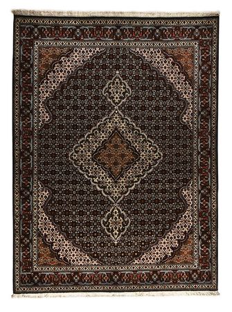 Perzisch tapijt - Tabriz - Royal - 207 x 154 cm - antraciet