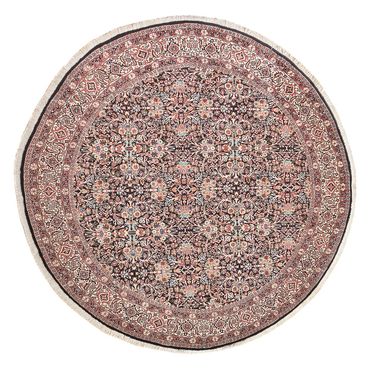 Tapis persan - Bidjar ronde  - 250 x 250 cm - rouge clair