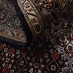 Tapis persan - Tabriz - Royal - 210 x 152 cm - marron foncé