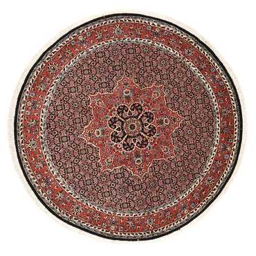 Tapis persan - Bidjar ronde  - 150 x 150 cm - rouille