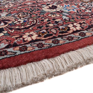 Tapis persan - Bidjar ronde  - 305 x 305 cm - rouge clair