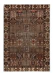 Alfombra Vintage - 282 x 198 cm - marrón oscuro