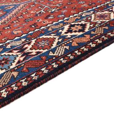 Tapis persan - Nomadic carré  - 200 x 188 cm - rouge