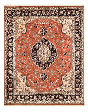 Tapis persan - Tabriz - Royal - 260 x 200 cm - rouge clair