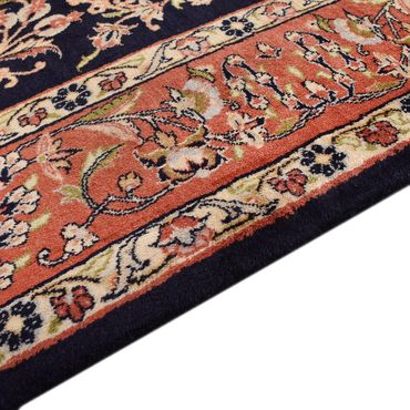 Tapis persan - Classique - 203 x 142 cm - bleu foncé