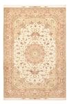 Perserteppich - Täbriz - Royal - 298 x 203 cm - hellbeige