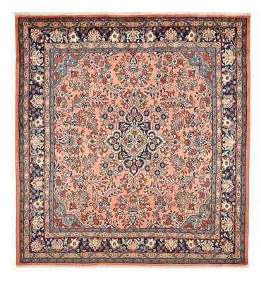 Tapis persan - Nomadic - 222 x 208 cm - rose