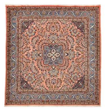 Tapis persan - Nomadic - 223 x 214 cm - rose