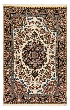 Tapis persan - Ghom - Royal - 218 x 138 cm - beige