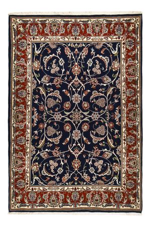 Perser Rug - Ghom - 212 x 146 cm - dark blue