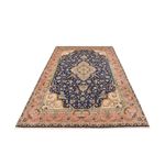 Tapis persan - Tabriz - Royal - 304 x 189 cm - bleu foncé