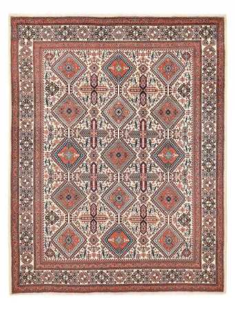 Tapis Gabbeh - Persan Kashkuli - 307 x 242 cm - rouille