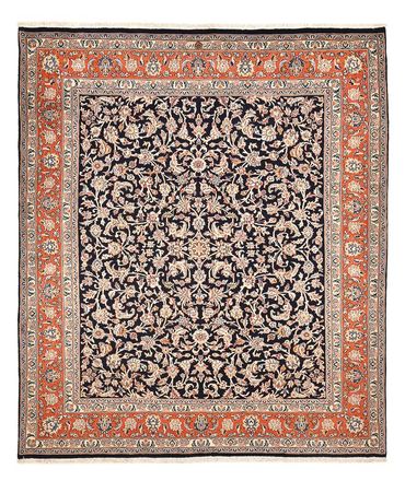 Tapis persan - Classique - 296 x 247 cm - bleu foncé