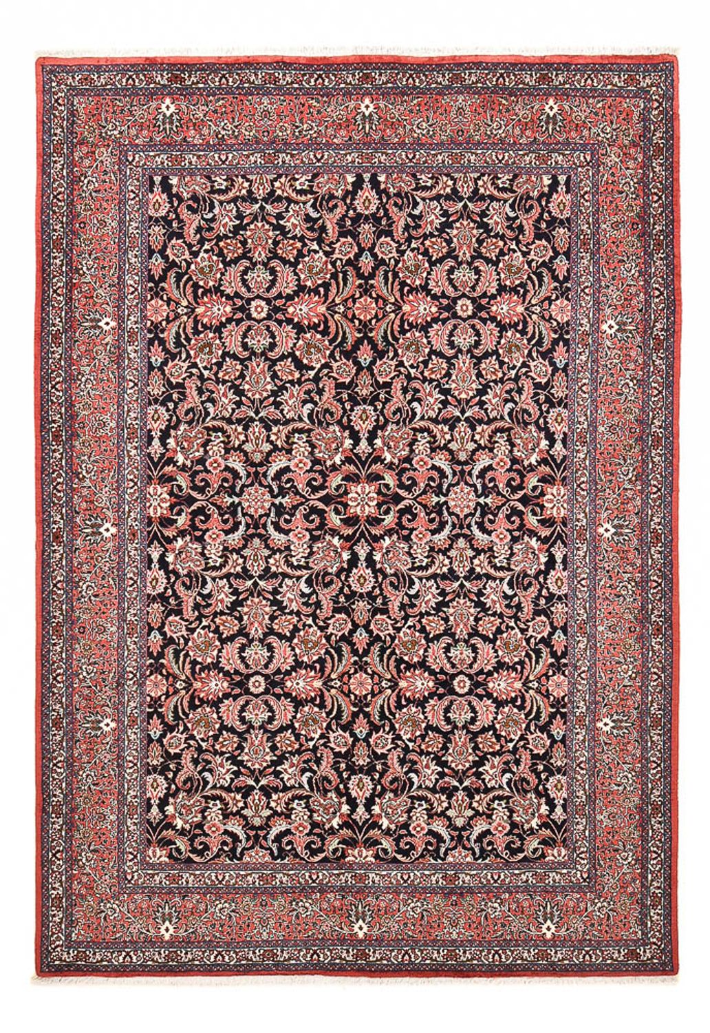 Perzisch tapijt - Bijar - 295 x 202 cm - licht rood