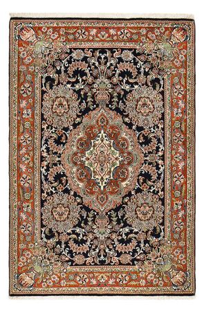 Tapis persan - Ghom - Royal - 208 x 137 cm - beige foncé