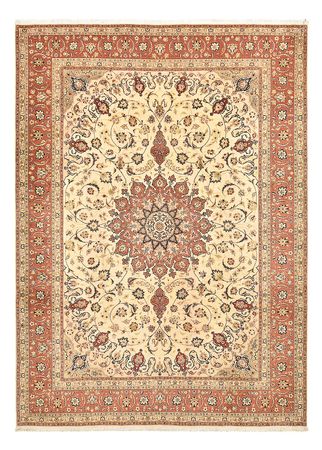 Tapete Persa - Tabriz - Royal - 358 x 250 cm - bege claro