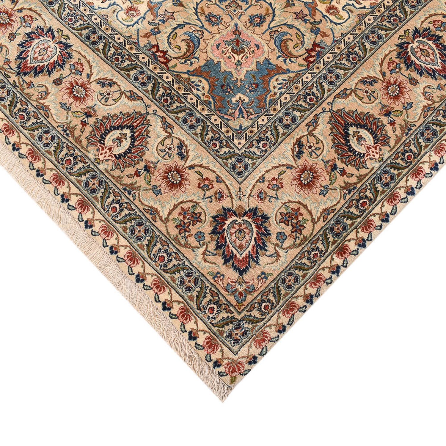 Persisk teppe - Ghom - Royal - 298 x 204 cm - lys beige