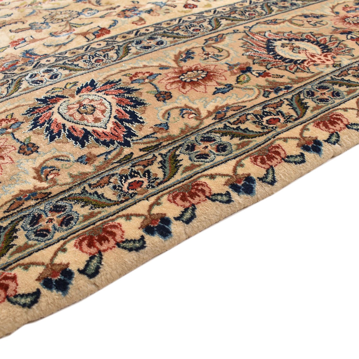 Persisk teppe - Ghom - Royal - 298 x 204 cm - lys beige