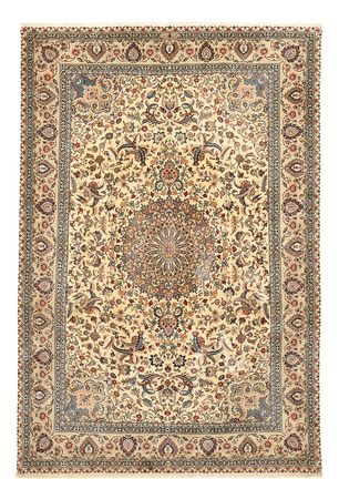 Persisk teppe - Ghom - Royal - 298 x 204 cm - lys beige